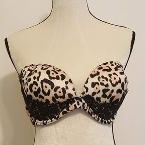 Victoria's Secret Very Sexy Strapless Bra- Animal